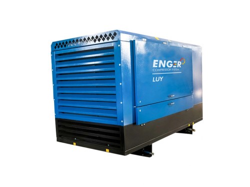 Дизельный передвижной компрессор Enger LUY215-21 (на салазках)