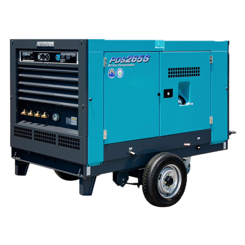Винтовой компрессор AIRMAN PDS 265SCW (на шасси)