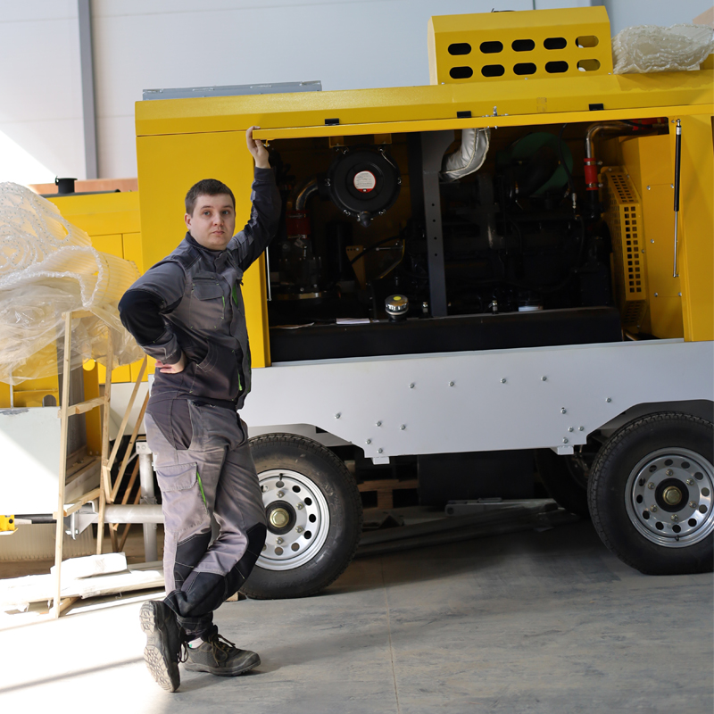 Дизельный компрессор Руспром